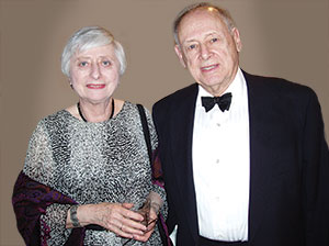 Photo of Stephen Winter, Ph.D. ’48 and his wife